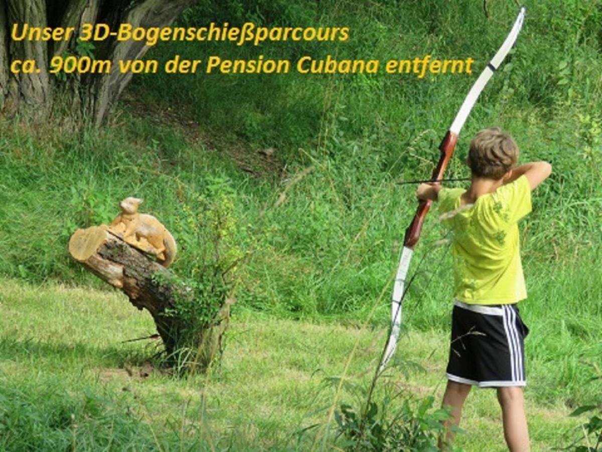 Pension Cubana Rothenburg  Eksteriør billede
